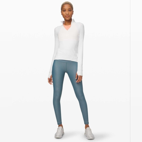 lululemon athletica Pants - lululemon athletica Teal Blue High-Rise Leggings 4
